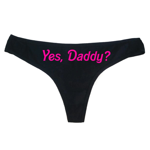 AO - SIMPLE THONG - YES, DADDY?