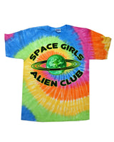 AO - TIEDYE - SPACE GIRL ALIEN CLUB - GREEN PLANET