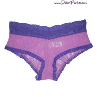 Purple and Lavender All Lace Hipster