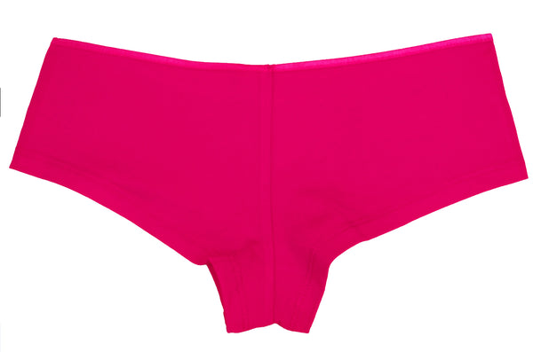 BY THE CASE THESE ARE ONLY $3.29 PER PIECE - Blank Fuchsia Pink Boysho –  Dollar Panties