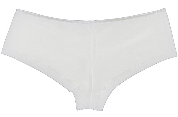 BY THE CASE THESE ARE ONLY $3.29 PER PIECE - Blank White Boyshorts