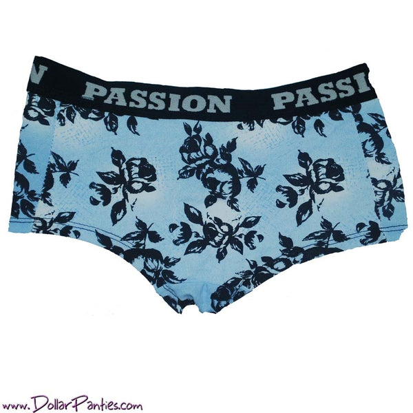 Show them the PASSION - Baby Blue boyshort / boxer-brief